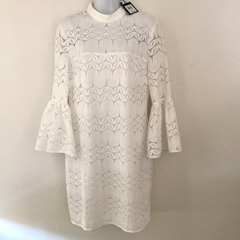 Trina Turk women’s white lace dress
